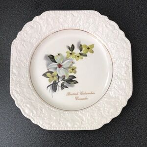 Vintage Lord Nelson Pottery Collector Plate British Columbia Made In England